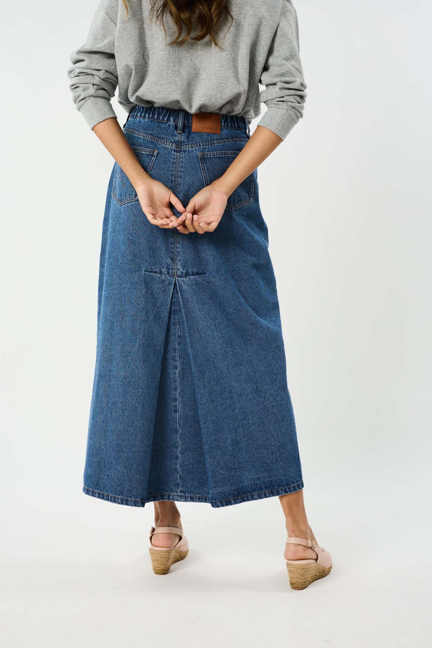 Helena Blue Denim Skirt