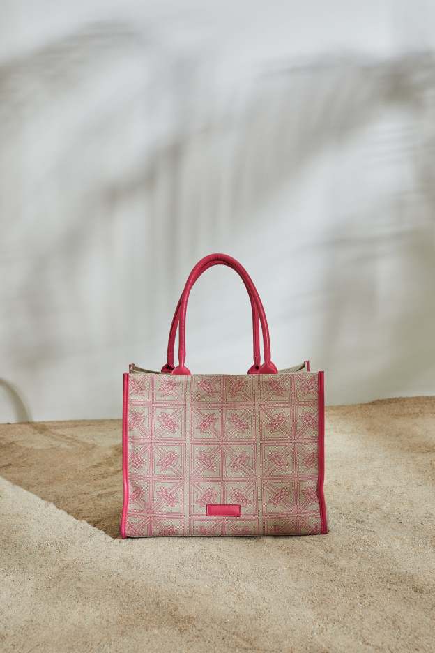 Carried Away Pink Tote Bag for Women