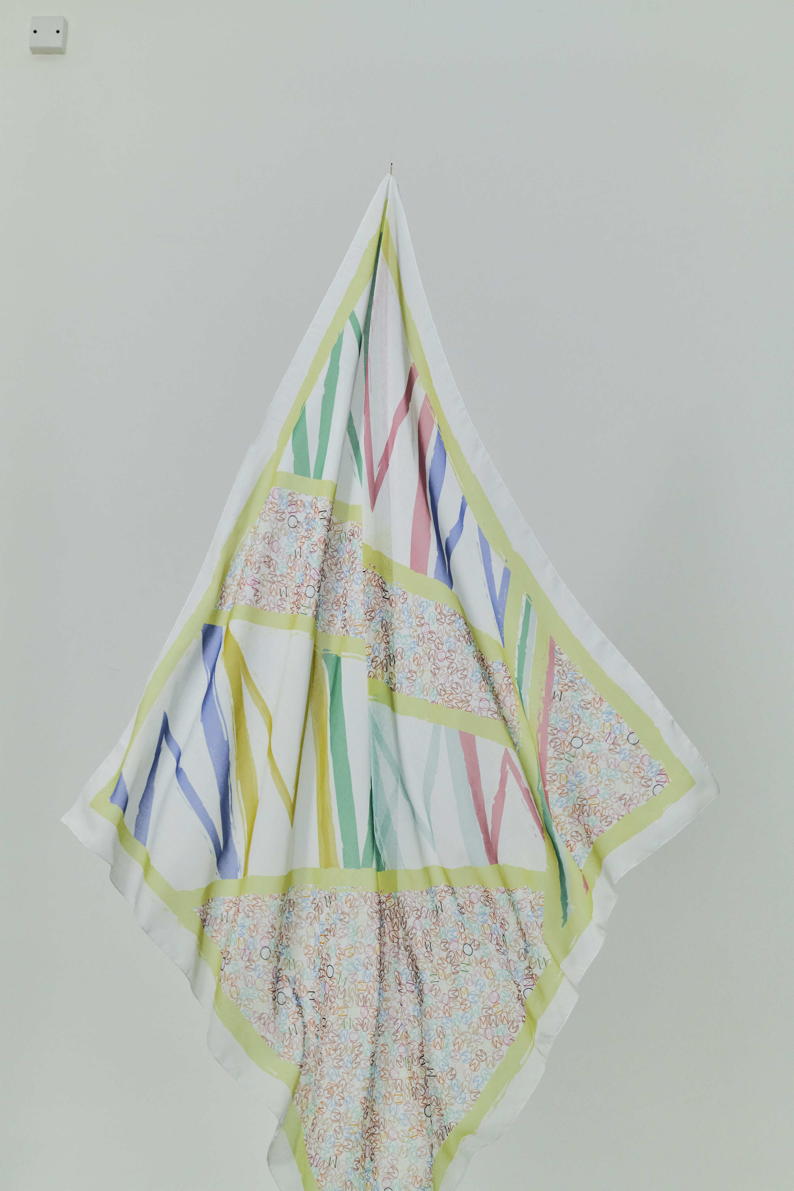 Maeve Yellow Voile Scarf
