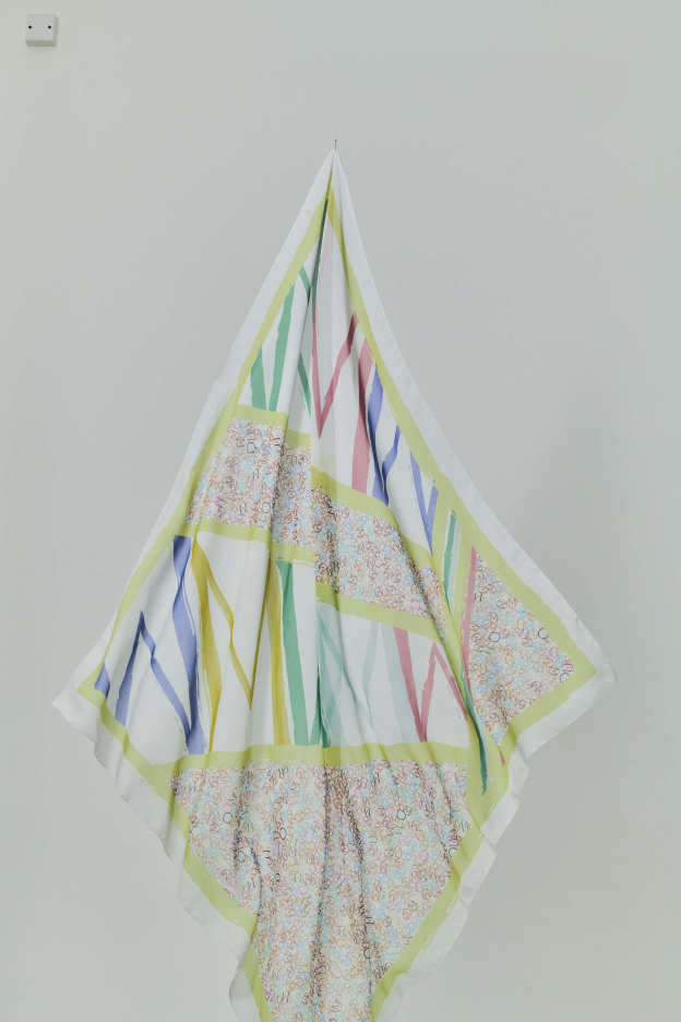 Maeve Yellow Voile Scarf