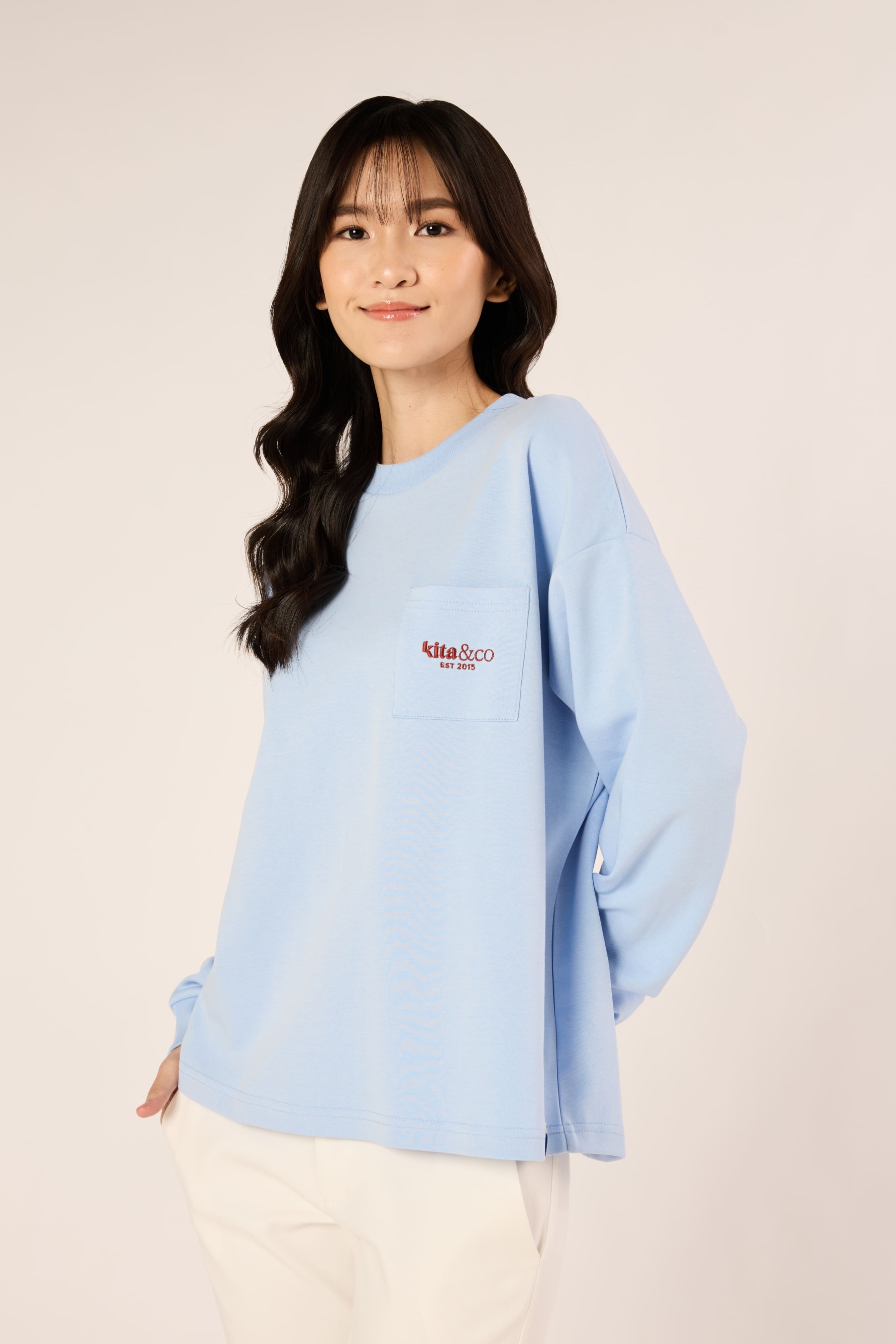 Baby Blue Jumper - Women's
