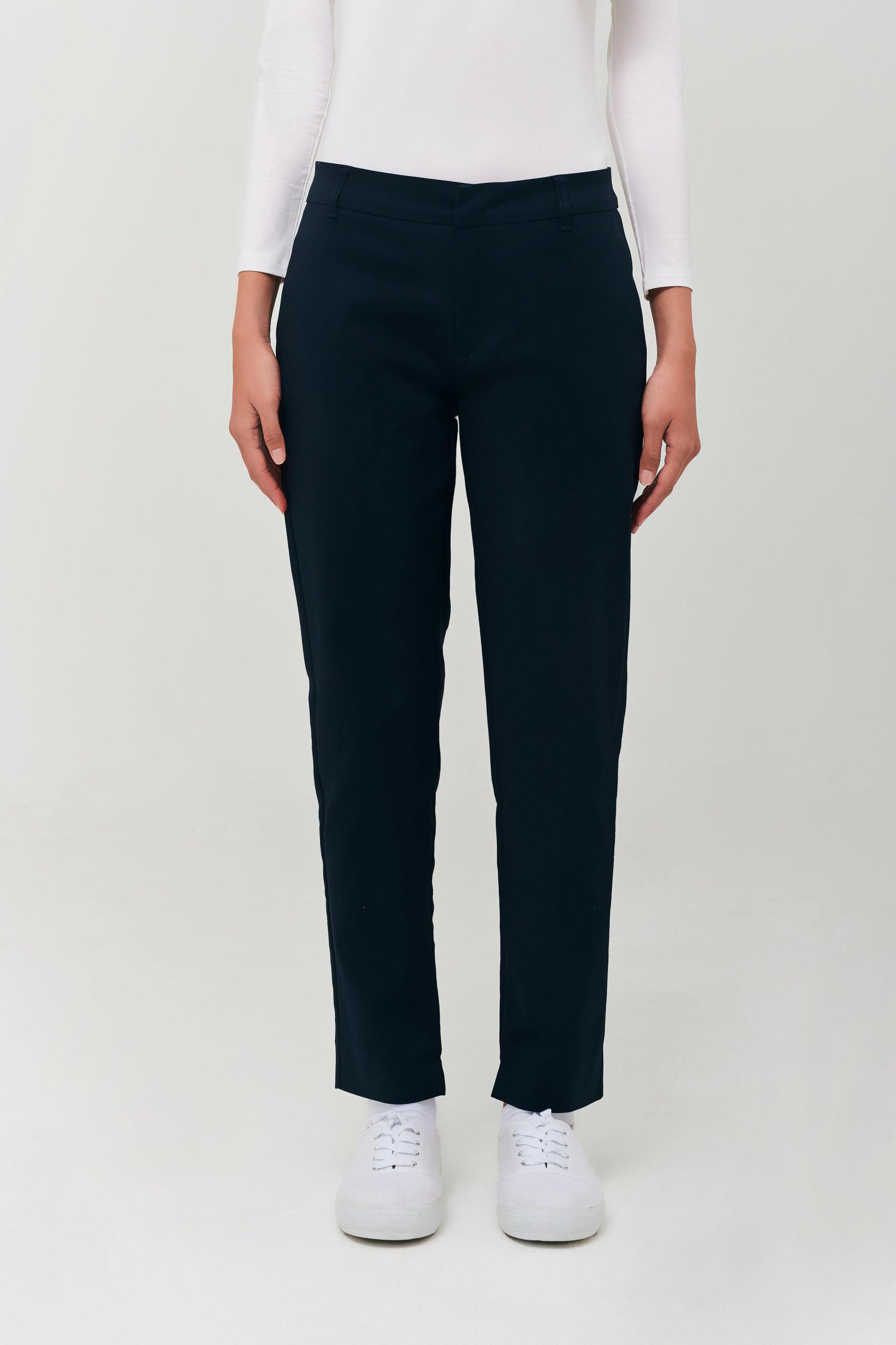 Navy Chino Trousers - Mimpikita