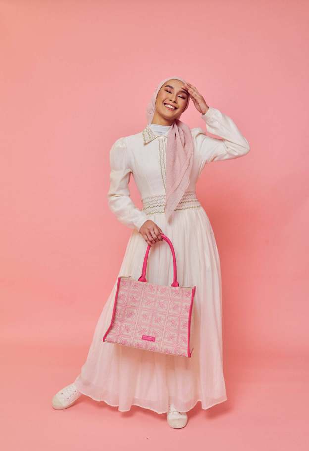 Odilia Ivory Collared Long Sleeve Dress