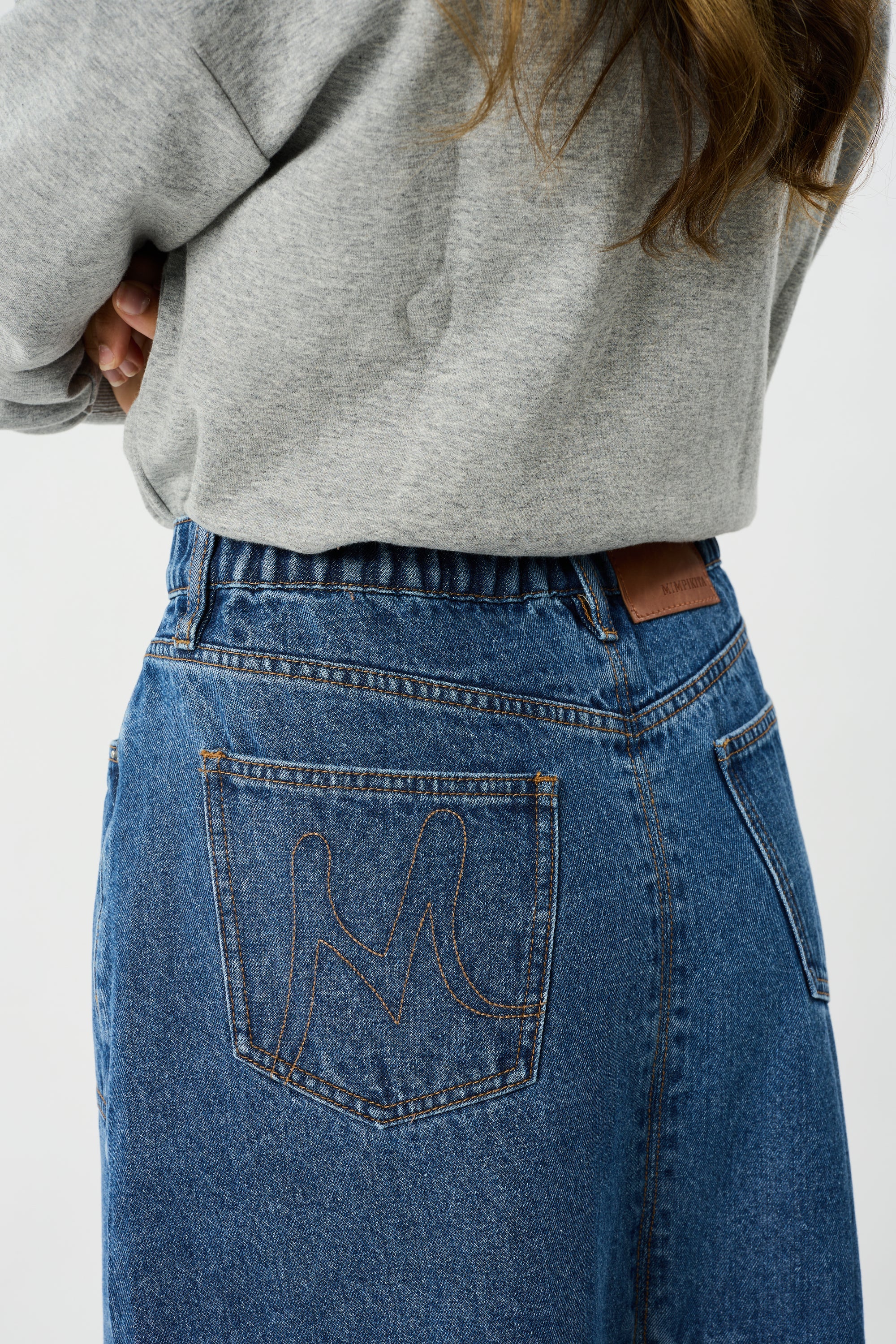 Helena Blue Denim Skirt