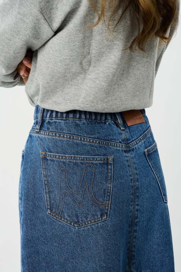 Helena Blue Denim Skirt
