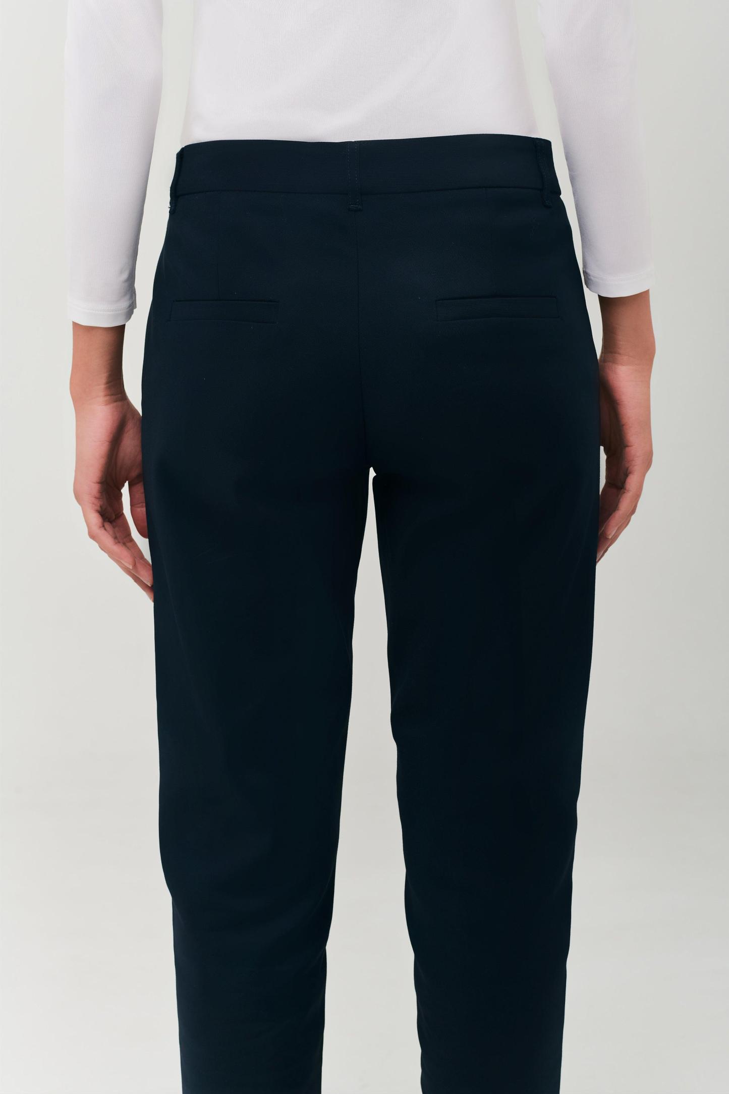 Navy Chino Trousers - Mimpikita