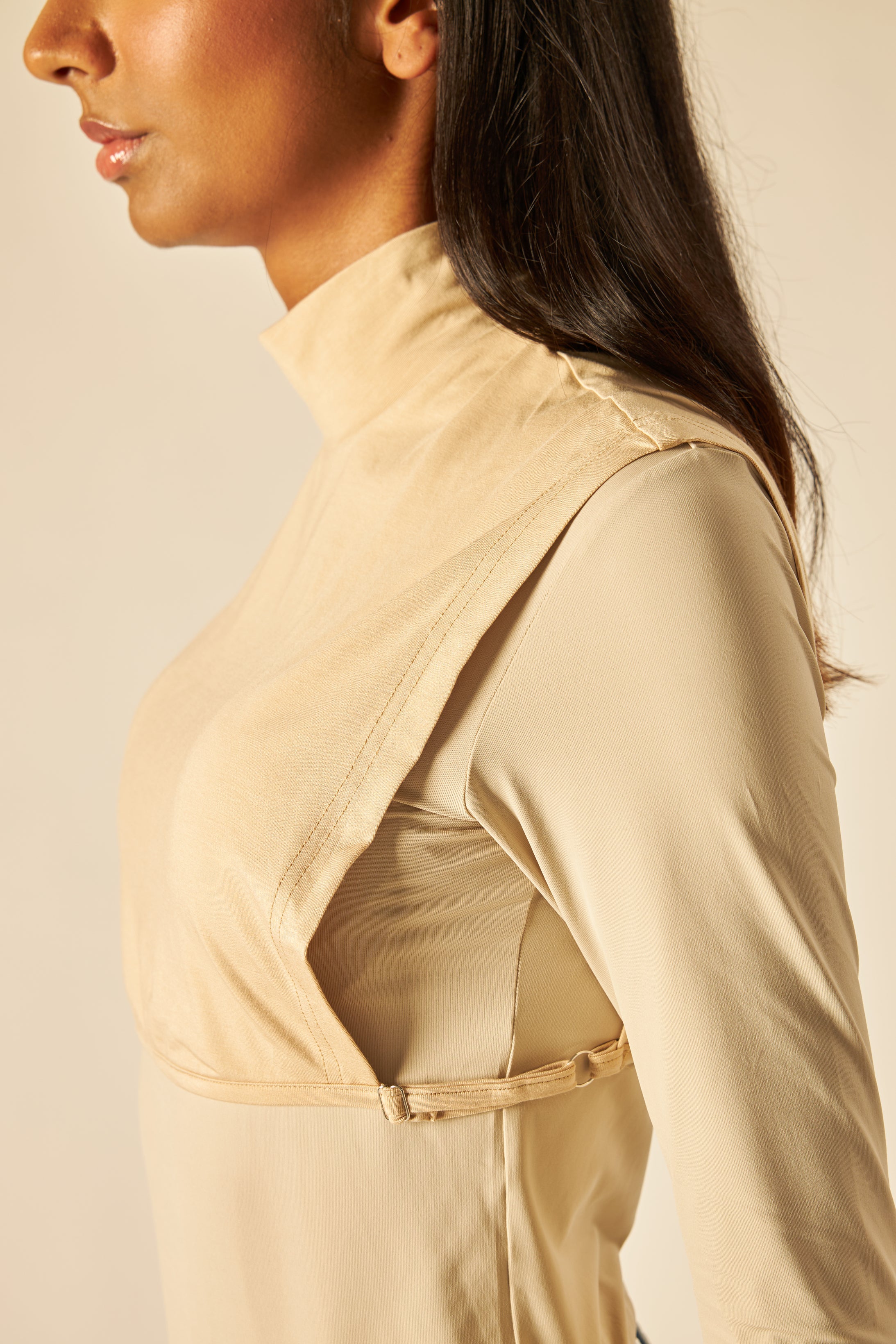 Nude Bib High Neck Inner