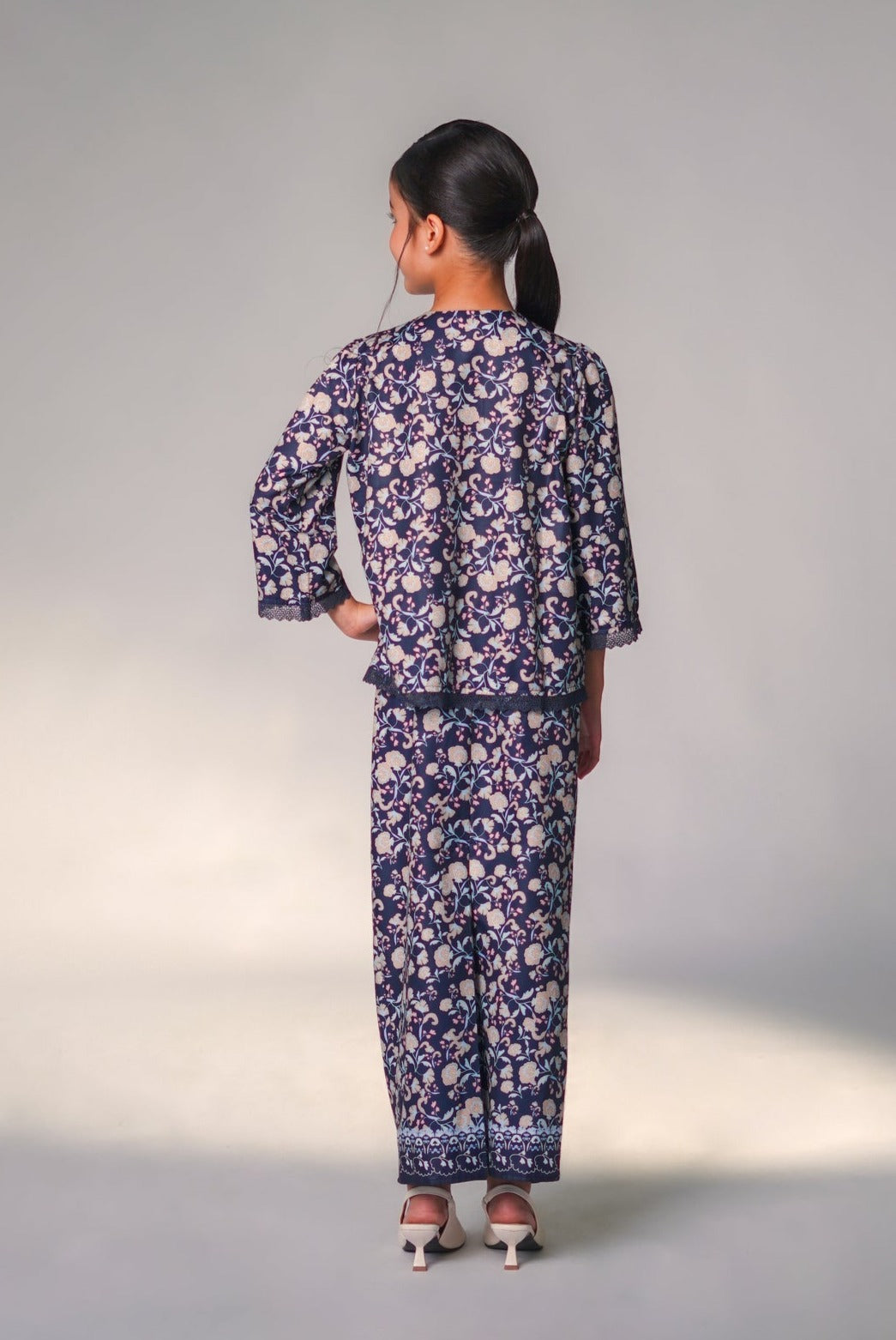 Navy Mini Bayang Set