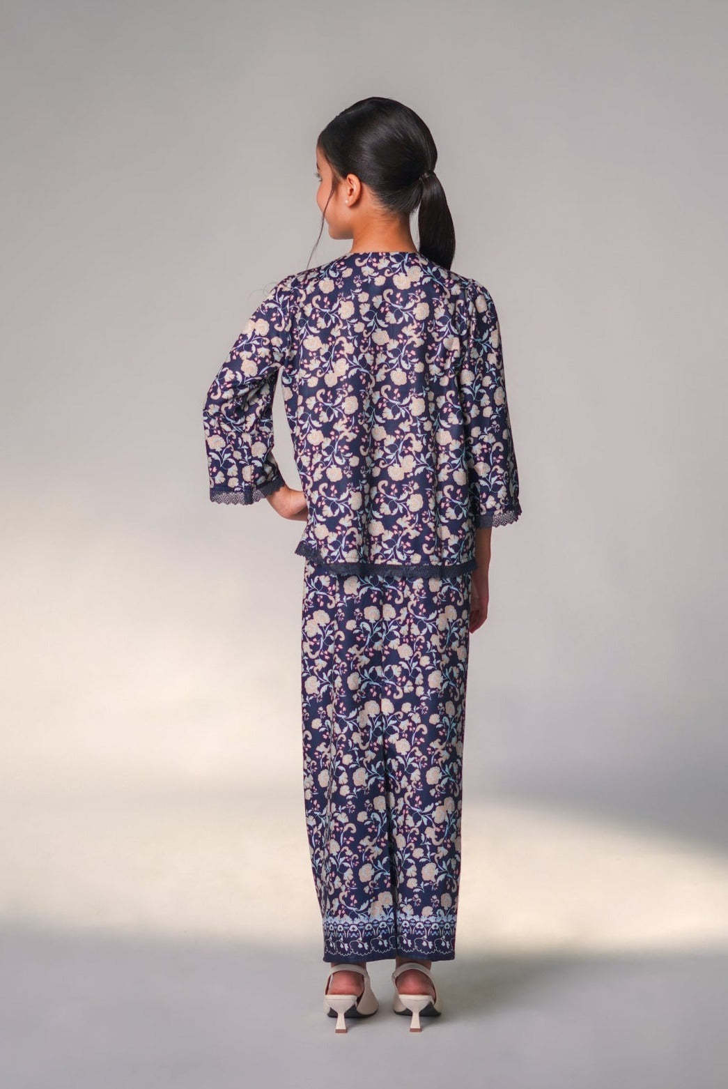 Navy Mini Bayang Set