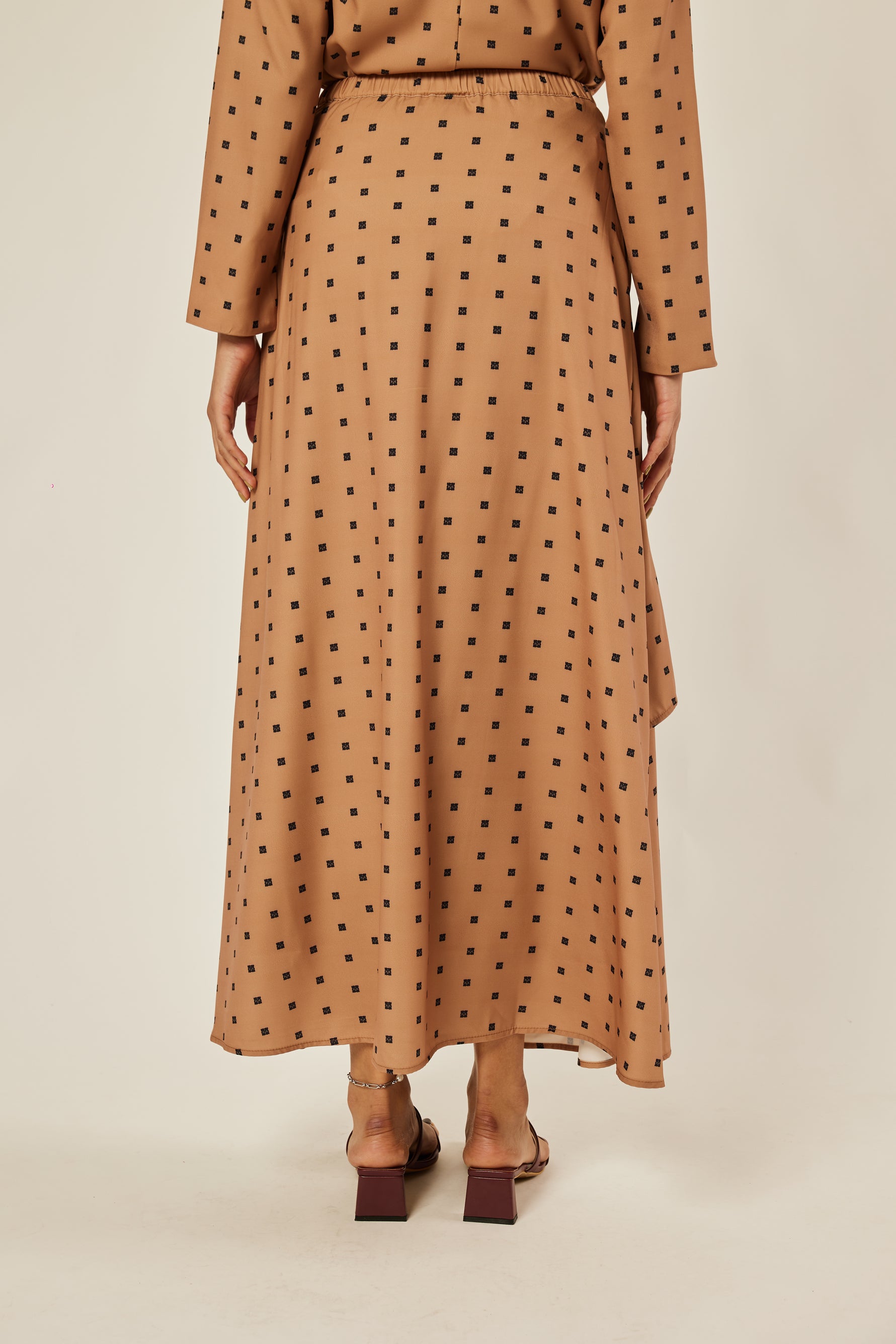Maisie Brown Mono Skirt