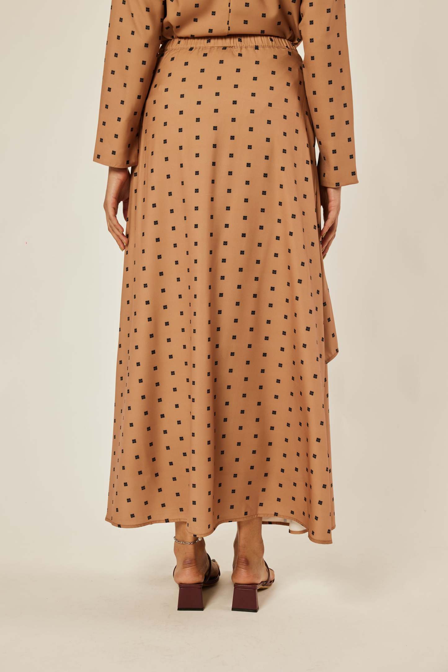 Maisie Brown Mono Skirt