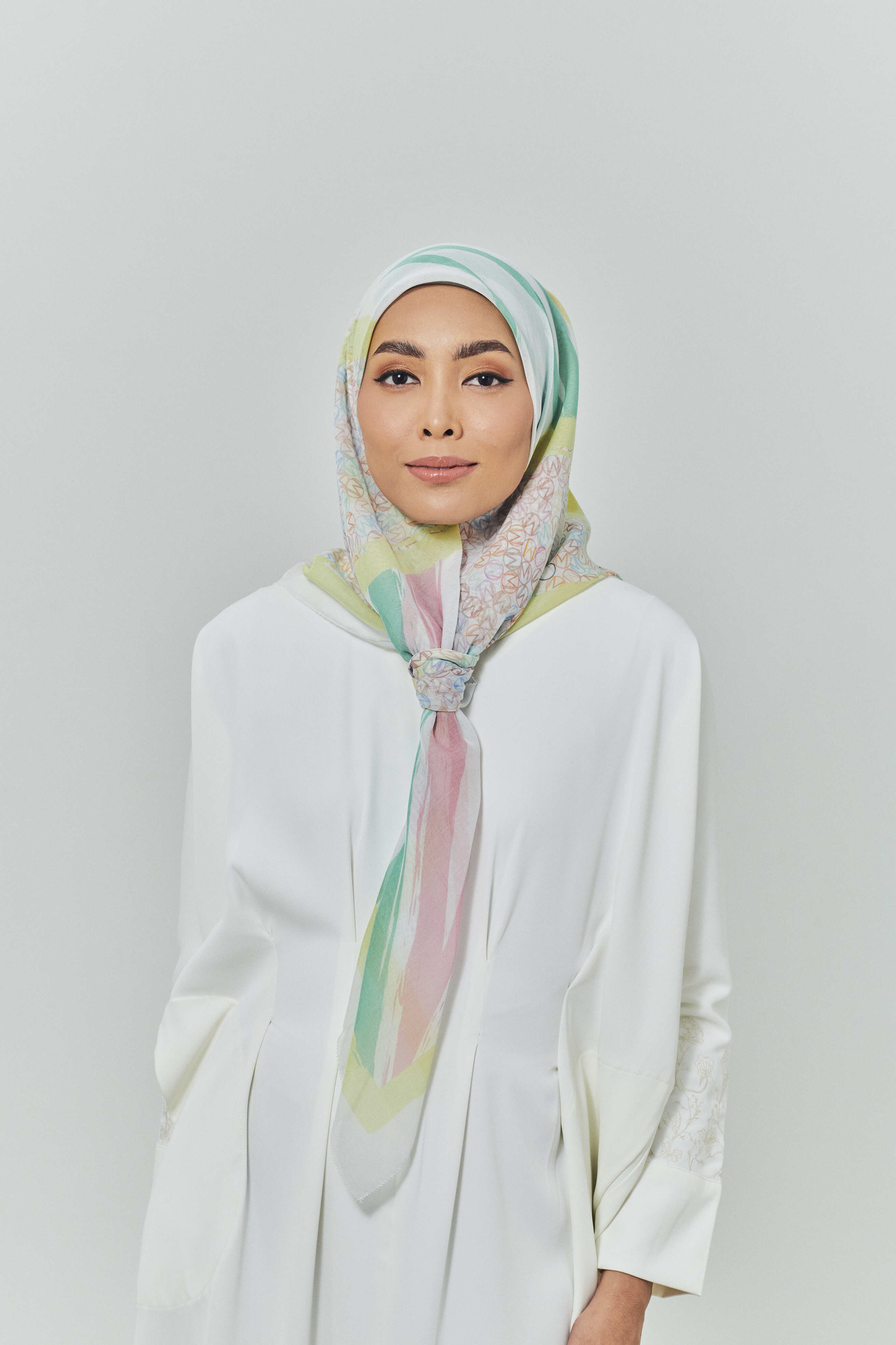 Maeve Yellow Voile Scarf