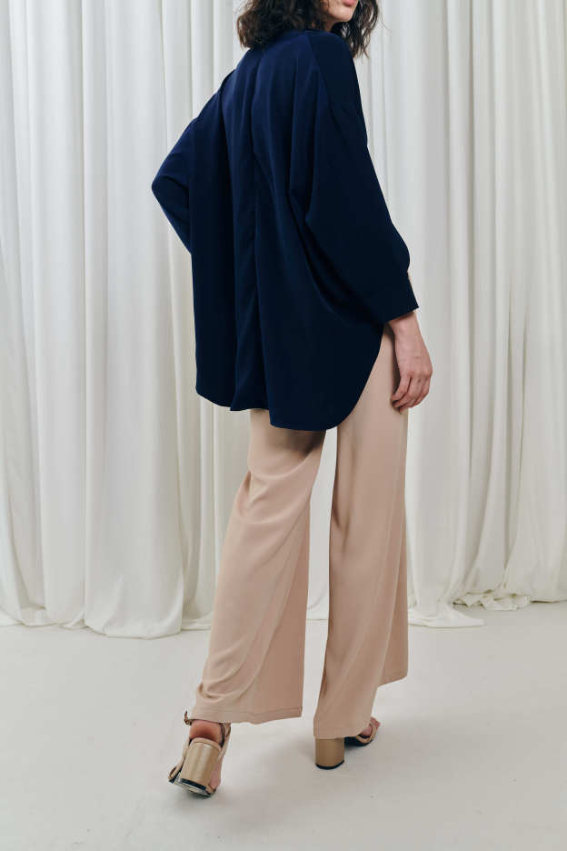 Nude Wide Leg Pants 