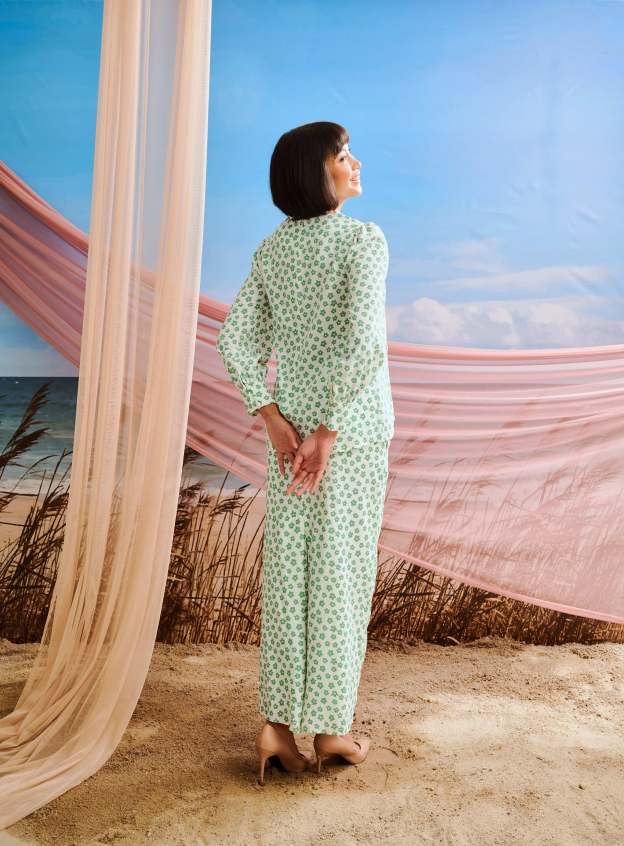 Indah Biased Baju Kurung Set
