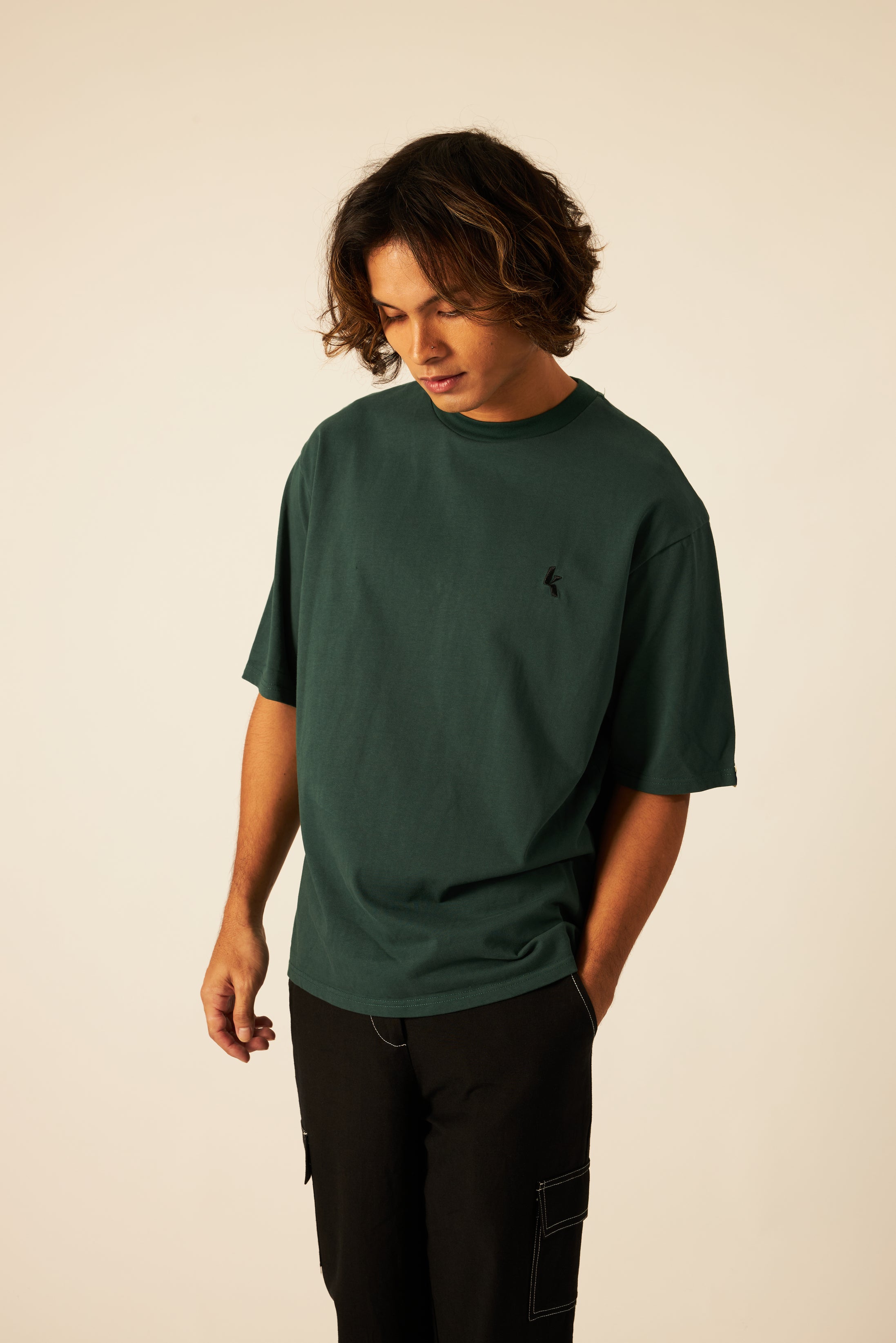 希少 Oxford Oversized B.D Shirt Dark Green ASOS DESIGN 90s oversized oxford shirt in green | ASOS