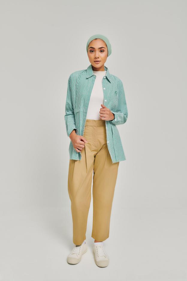Double Khakis Pleated Pants - Mimpikita