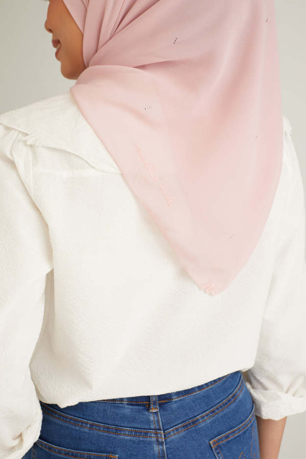 Clara Dusty Pink Head Scarf 