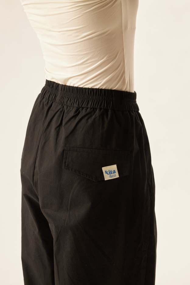 Black Baggy Trousers