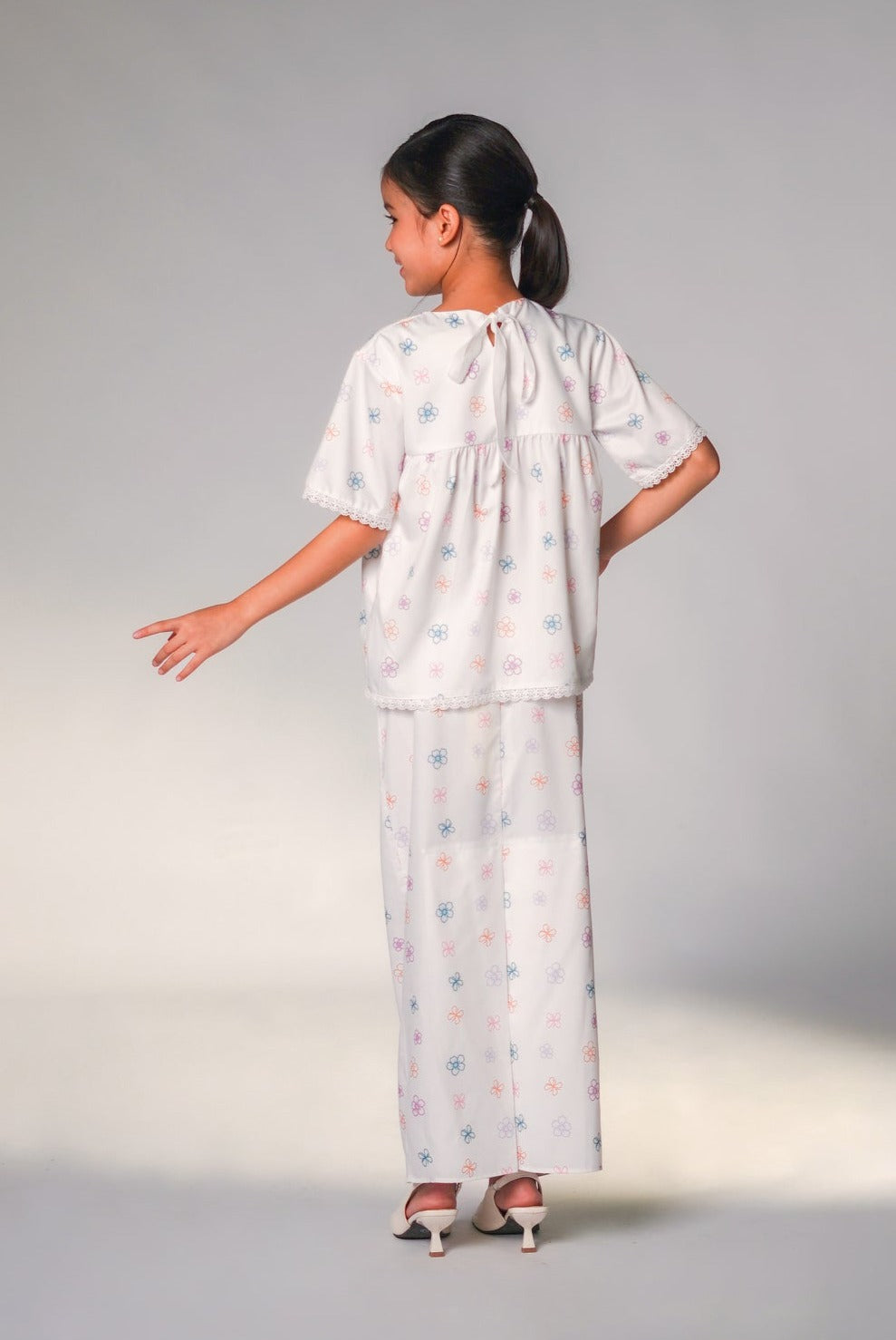 White Mini Manda Set