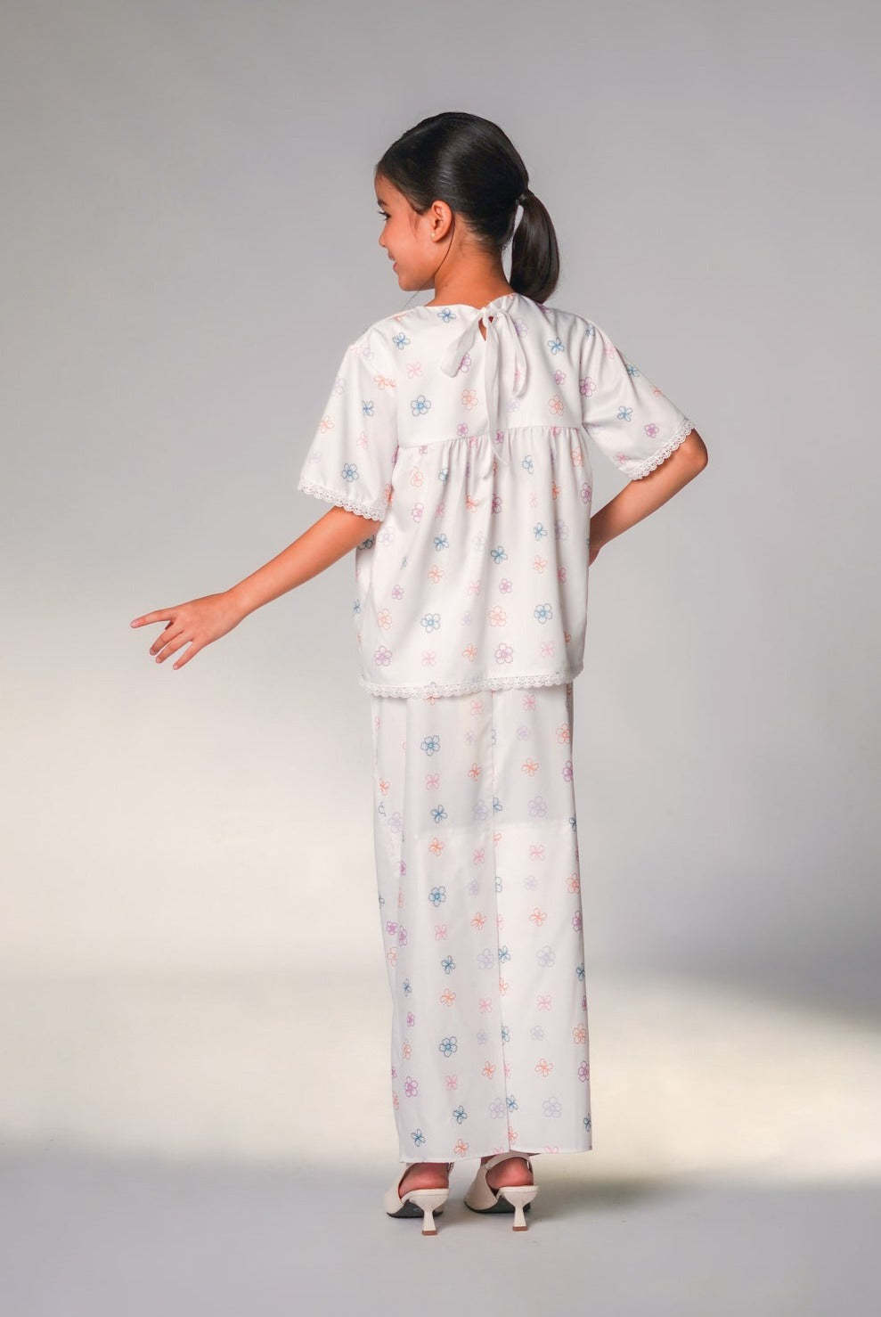 White Mini Manda Set