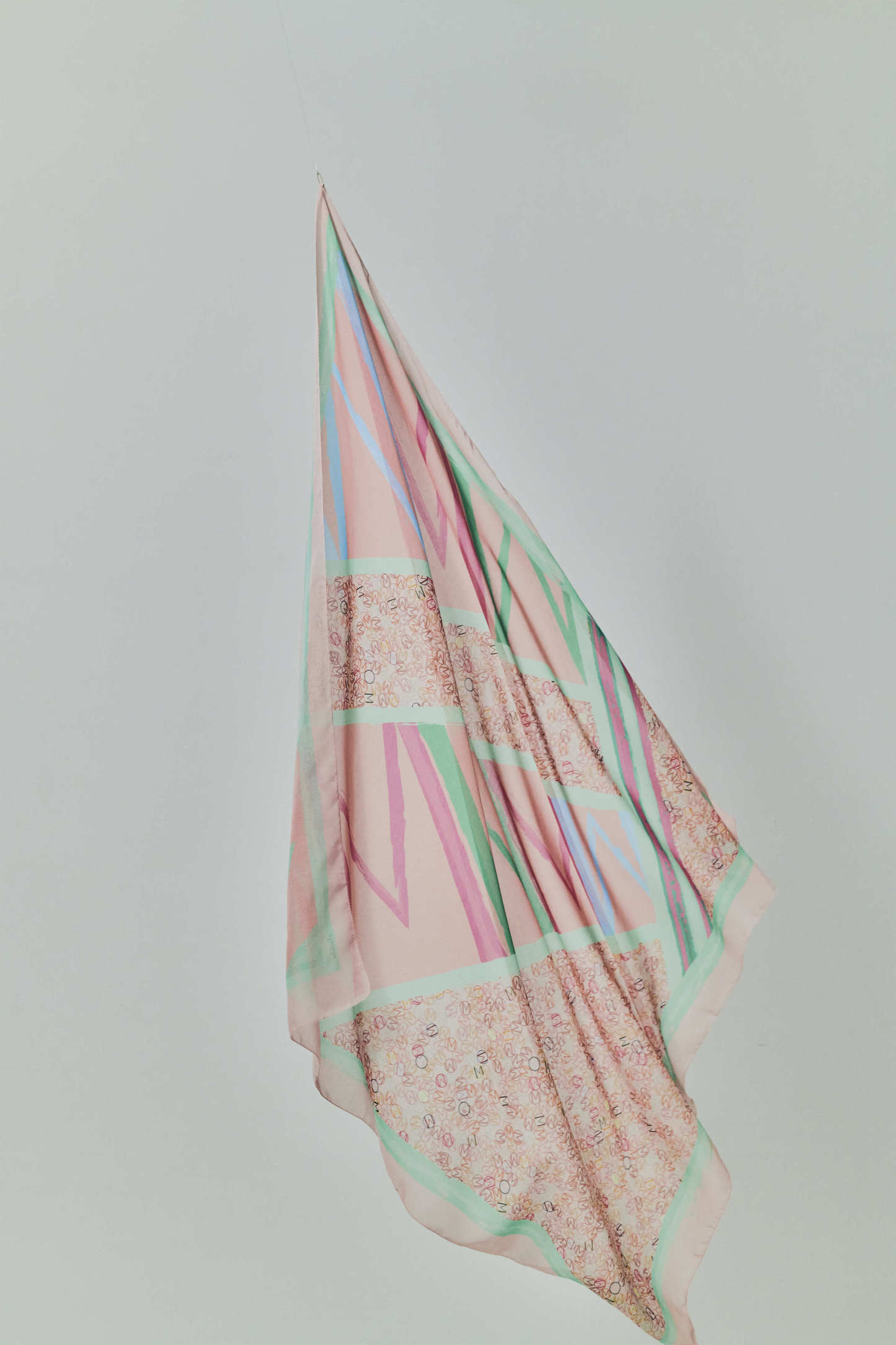 Maeve Pink Voile Scarf