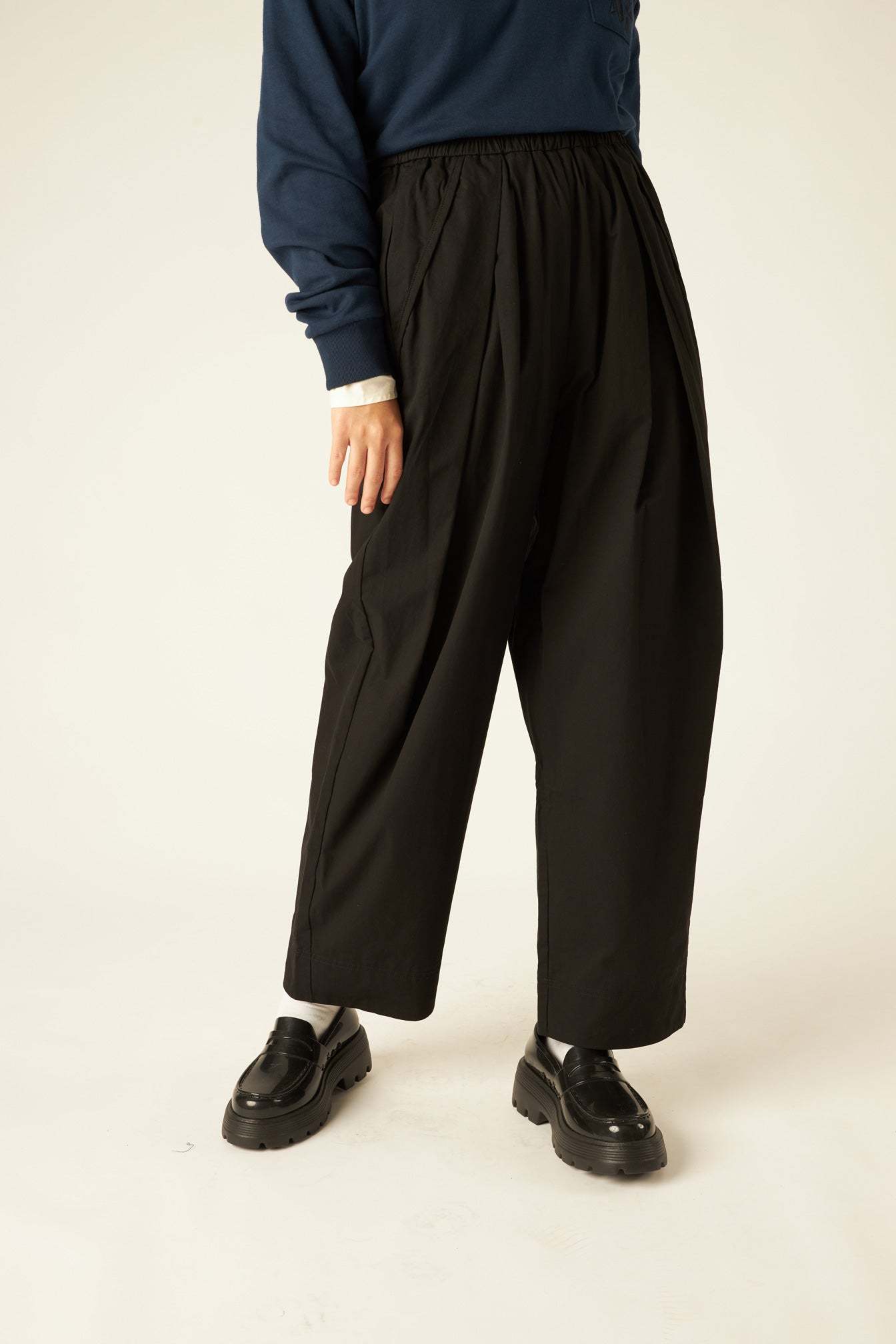 Black Baggy Trousers