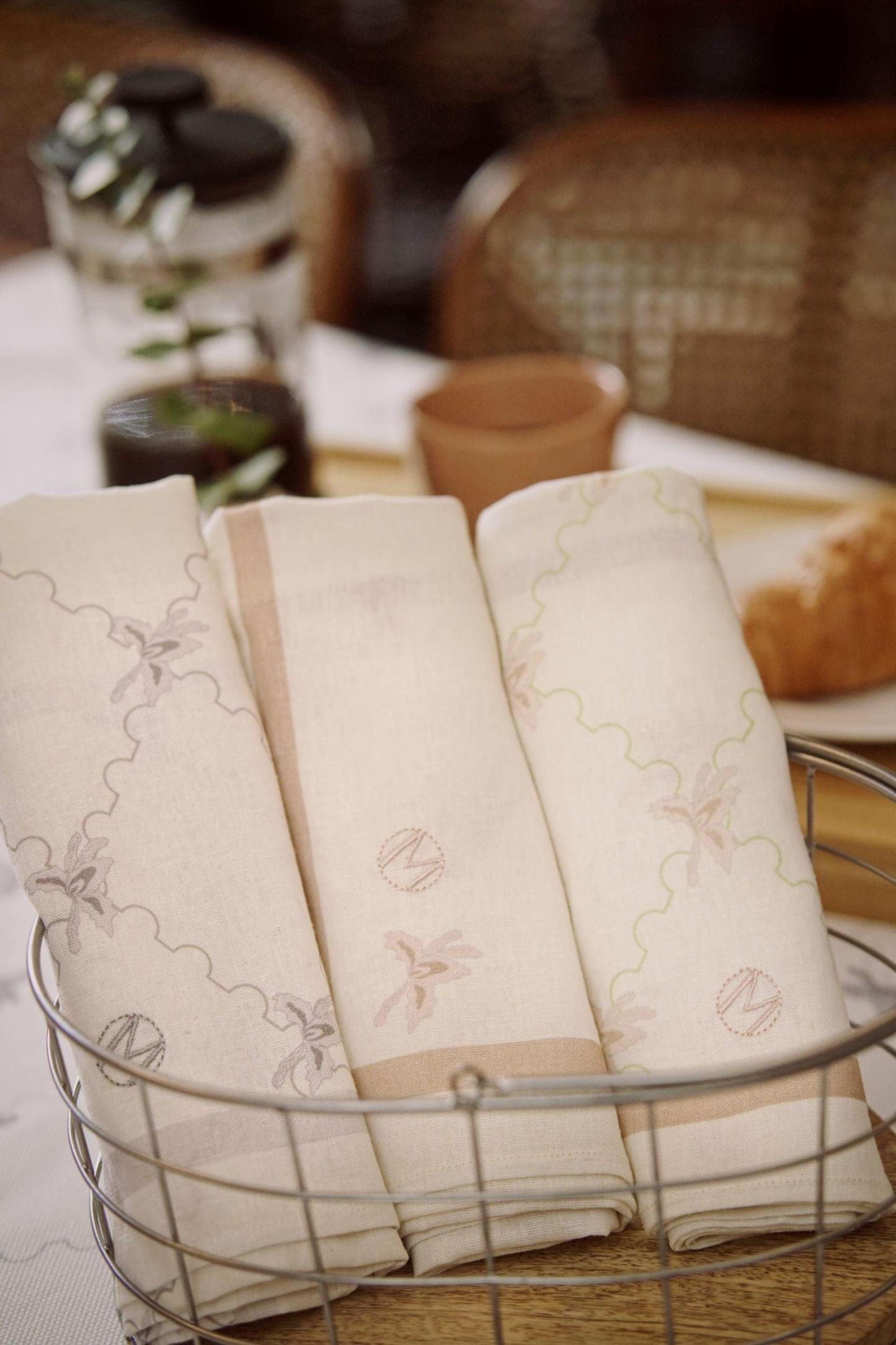 Cattleya Tea Towel Set (3 in 1) - Mimpikita
