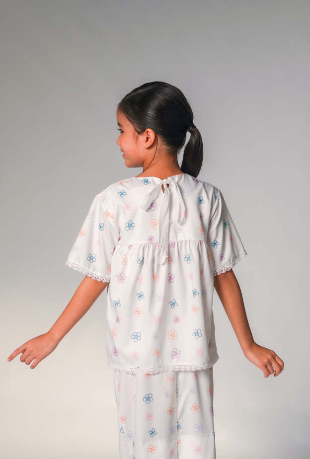 White Mini Manda Set