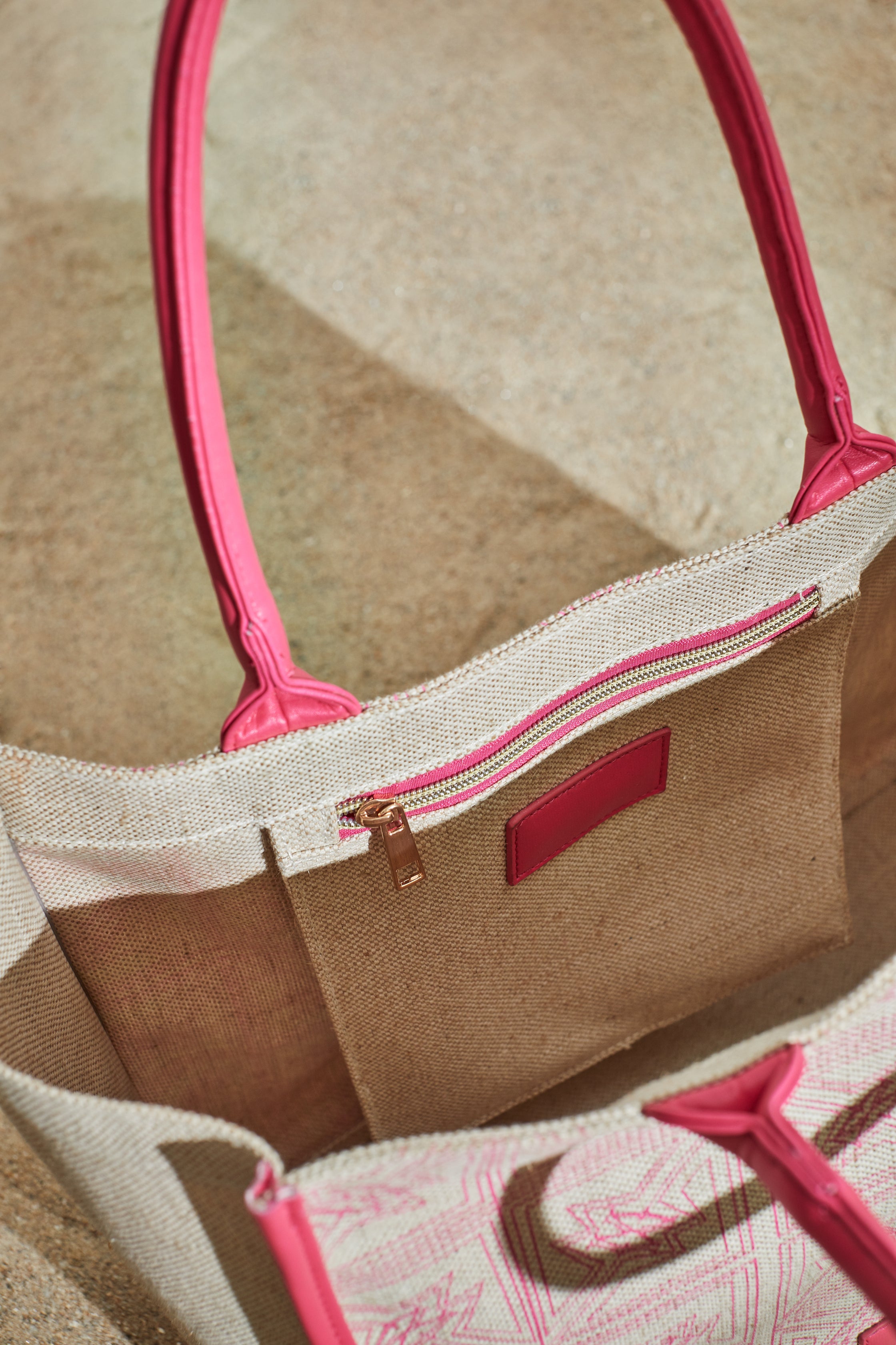Carried Away Pink Tote Bag for Women