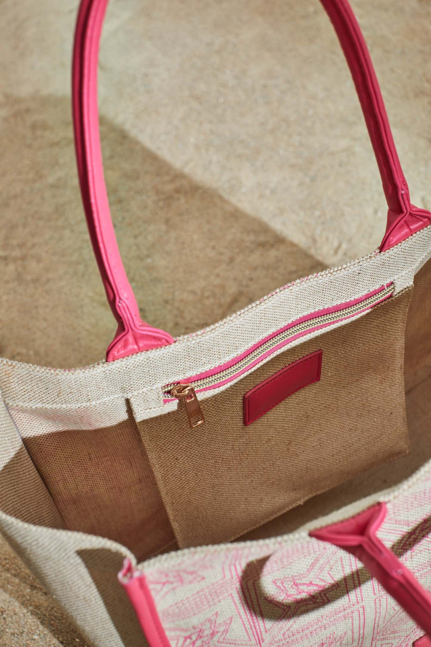 Carried Away Pink Tote Bag for Women