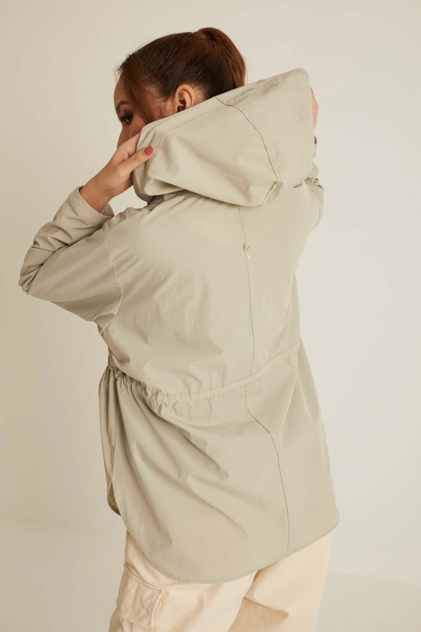 Dusty Green Parka Jacket