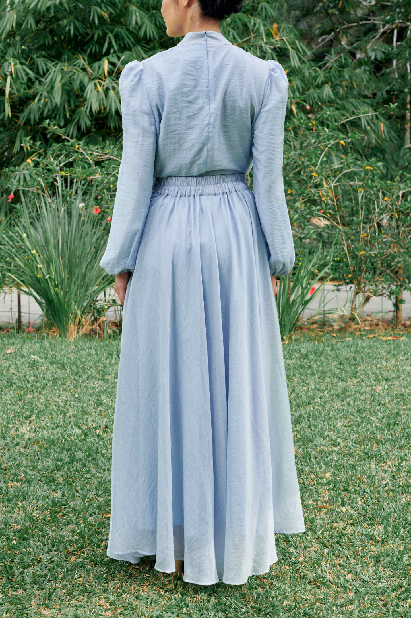 Asha Sky Blue Skirt