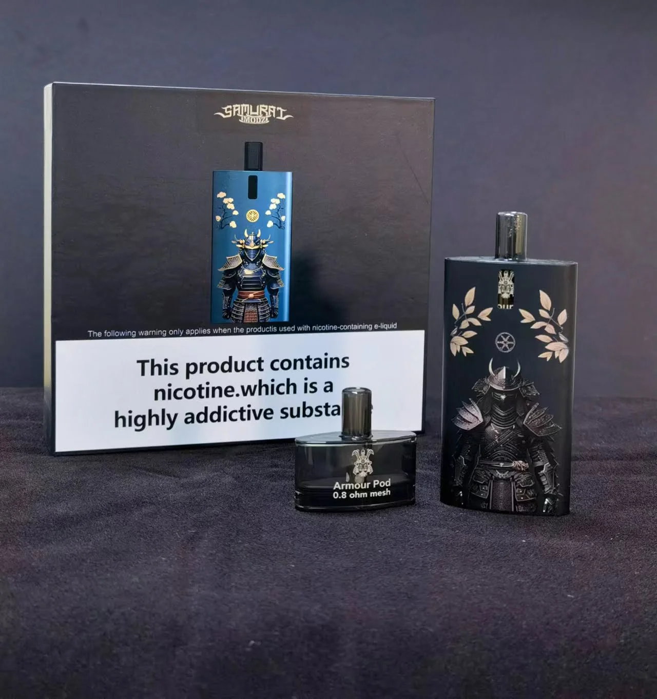 【小煙套裝】將軍SAMURAI Armour 鎧甲 注油式主機 套套裝 1.2/0.8空倉