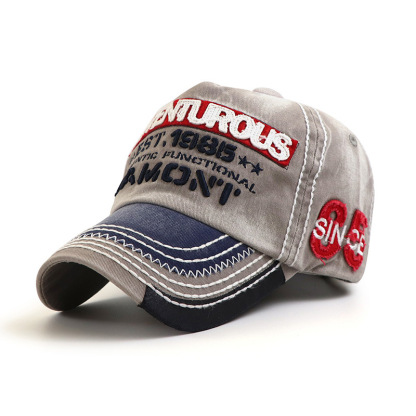 高頂純棉刺繡款棒球帽防曬透氣夏季必備男女同款-uolomall