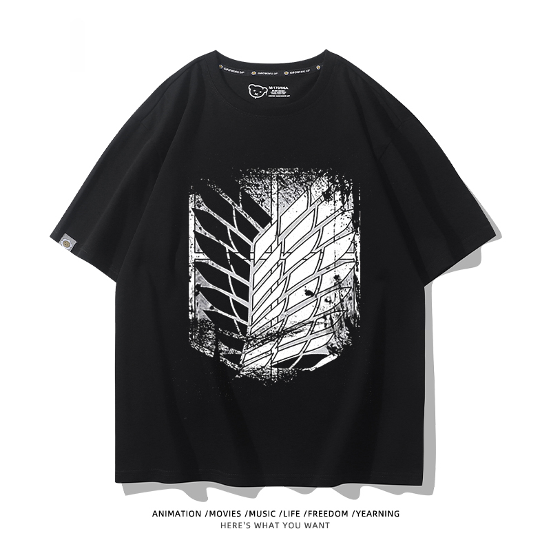 進擊的巨人 2024親子情侶男女同款 T恤