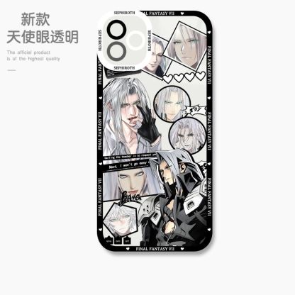 蘋果 系列最終幻想天使眼透明防摔軟殼