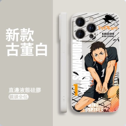 蘋果 系列排球少年 硅膠防摔軟殼