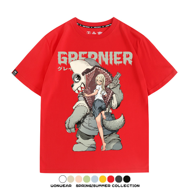 格萊普尼爾動漫周邊短袖T恤