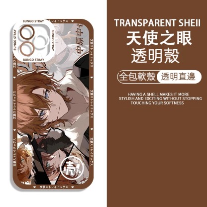 蘋果 系列文豪野犬天使眼透明防摔軟殼