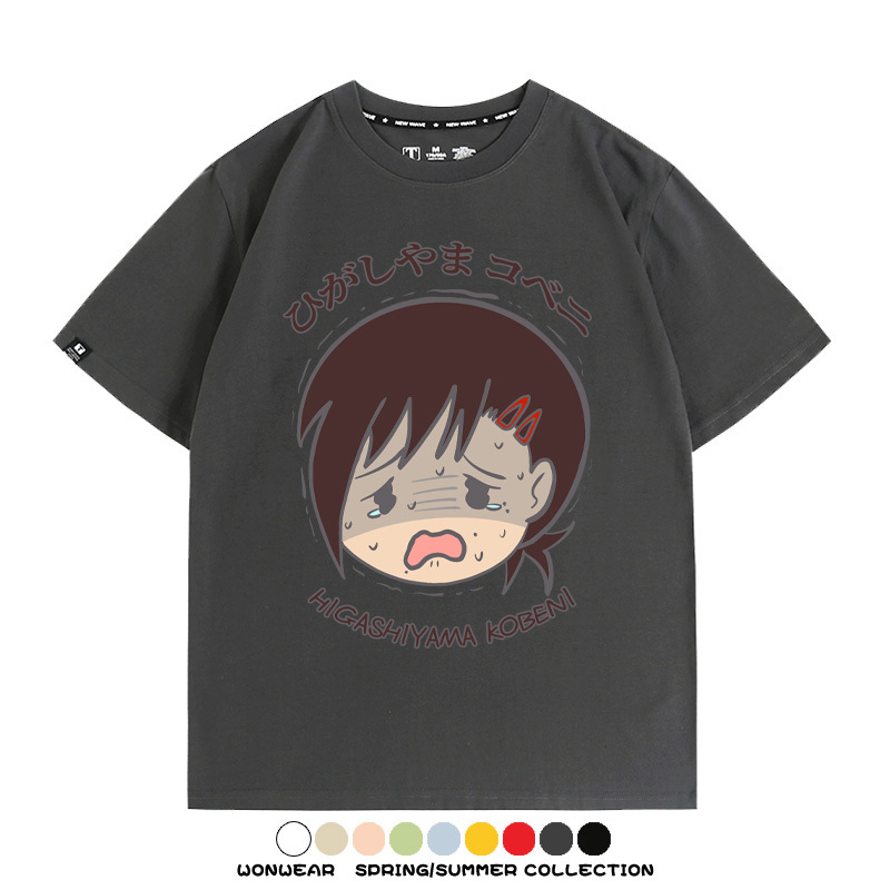 鏈鋸人東山小紅動漫周邊短袖T恤