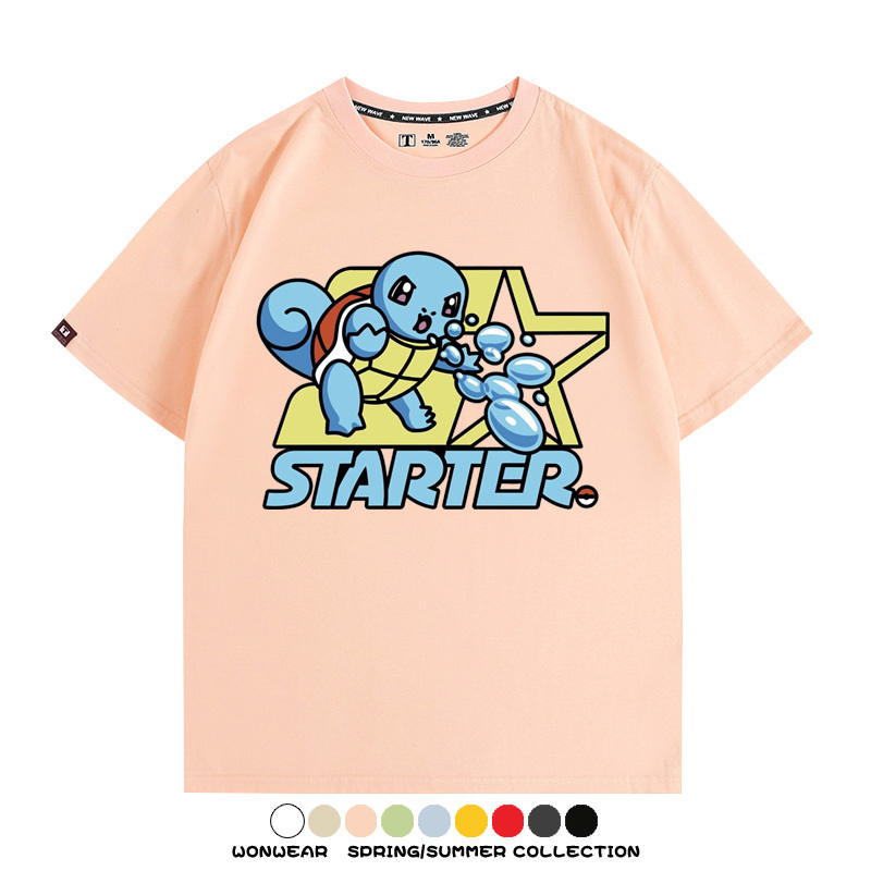 精靈寶可夢Q版動漫周邊短袖T恤