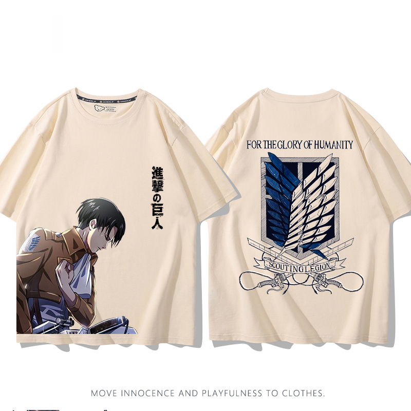 進擊的巨人 2024親子情侶男女同款 T恤