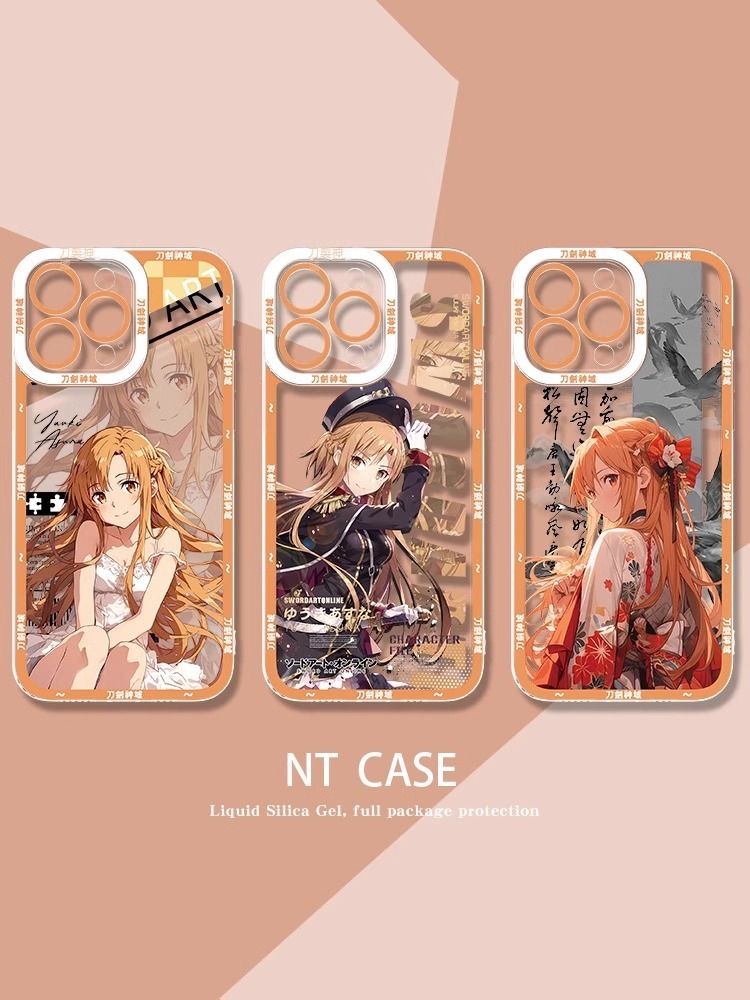 蘋果 系列刀劍神域 天使眼透明防摔軟殼