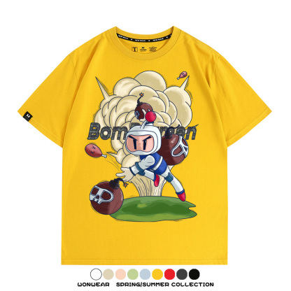 轟炸超人遊戲周邊短袖T恤