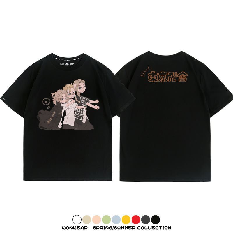 東京卍復仇者聯名 親子情侶裝寬鬆短袖T