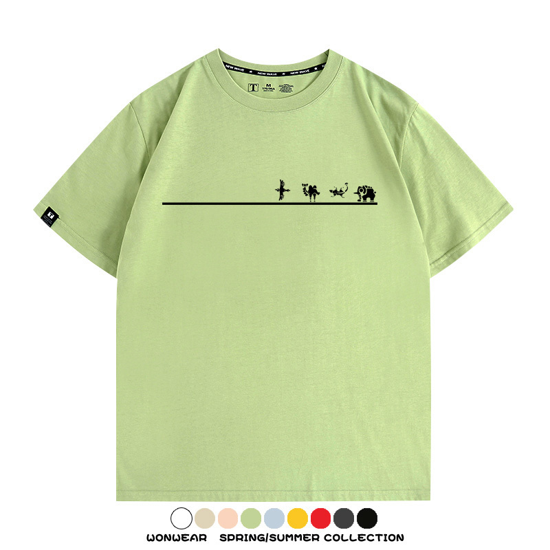 薩爾達傳說王國之淚經典紅心像素任天堂周邊短袖夏季男士純棉T恤