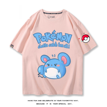 Q版精靈寶可夢 2024親子情侶男女同款 T恤