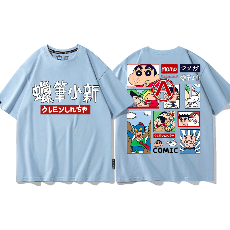 蠟筆小新 2024親子情侶男女同款 T恤