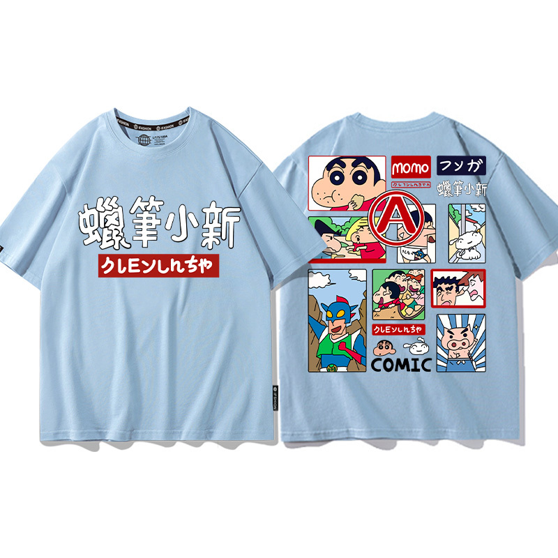 蠟筆小新 2024親子情侶男女同款 T恤