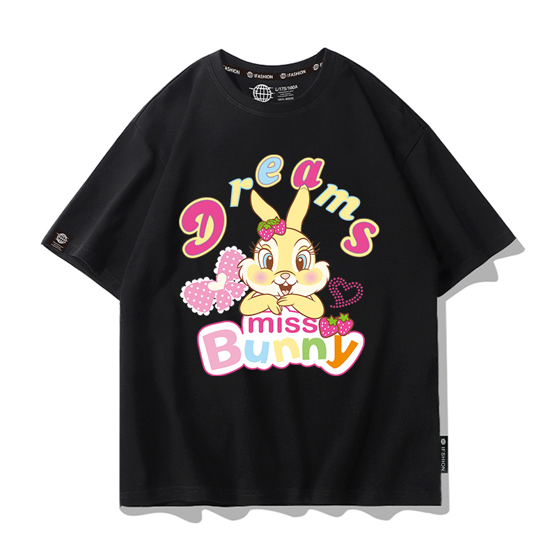 奇奇蒂蒂 2024親子情侶男女同款 T恤